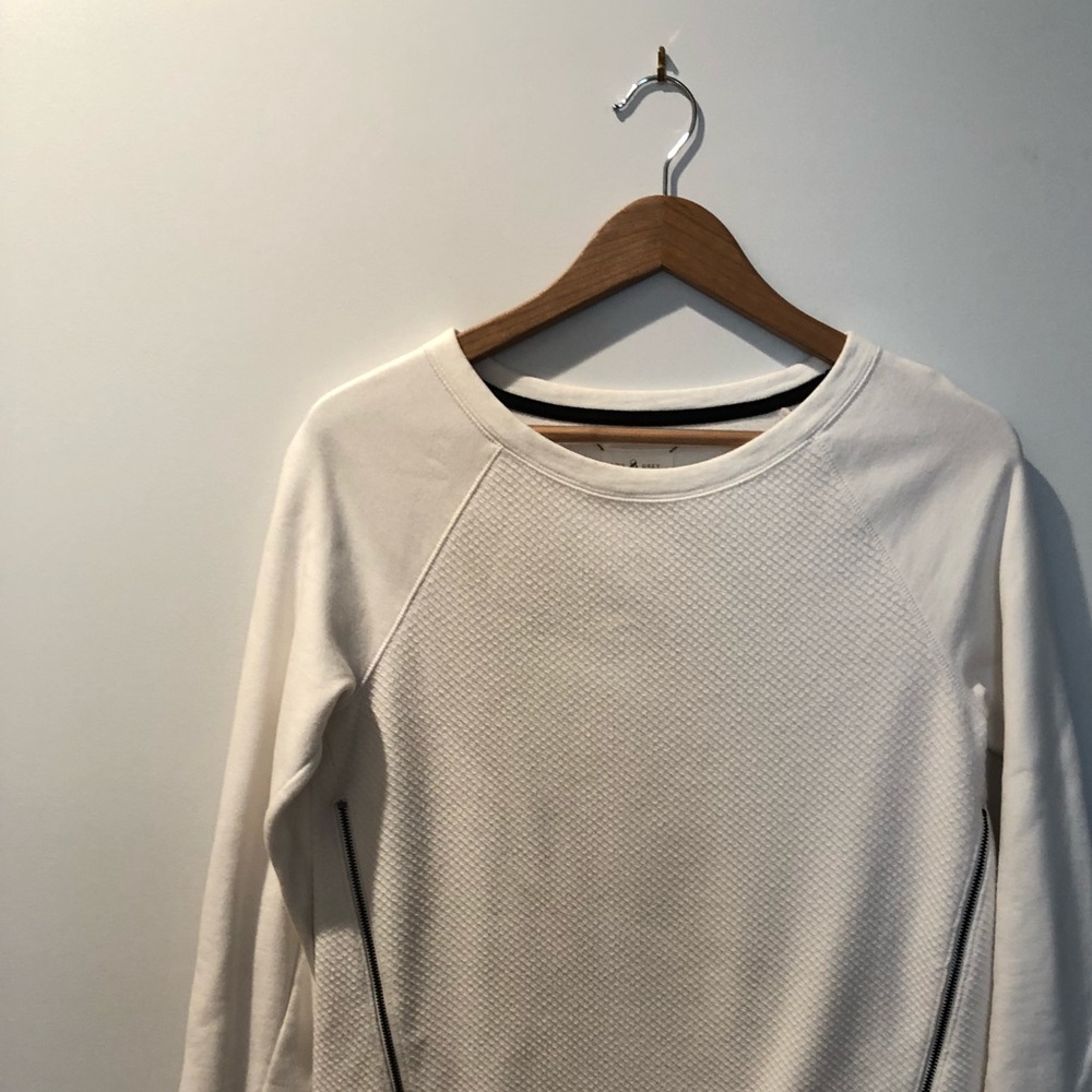 LOU & GREY White Tunic with Side Zippers
